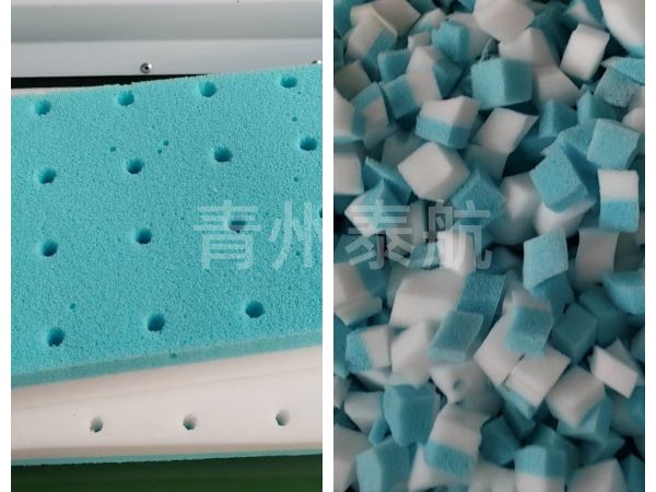 海綿切粒對(duì)比
